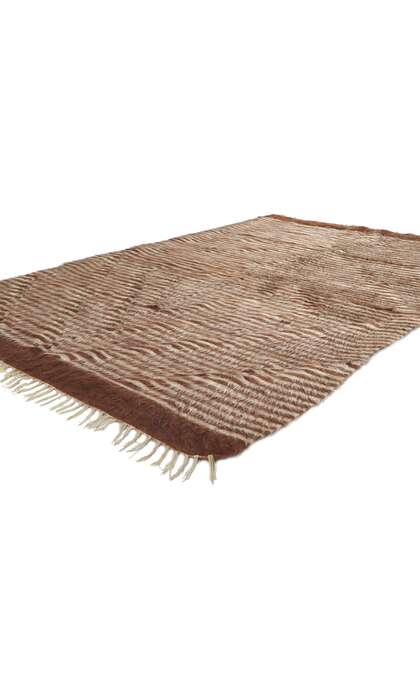 4 x 6 Turkish Angora Wool Kilim Rug 53845