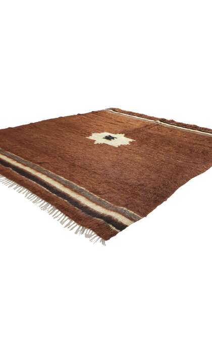 5 x 6 Vintage Turkish Angora Wool Kilim Rug 53843