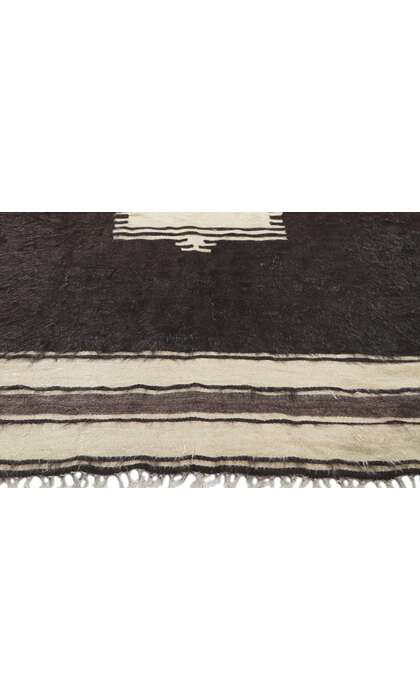 4 x 6 Turkish Angora Wool Kilim Rug 53848