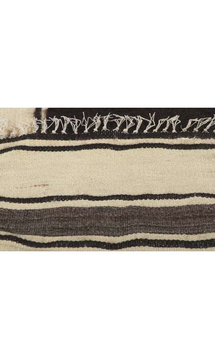 4 x 6 Turkish Angora Wool Kilim Rug 53848