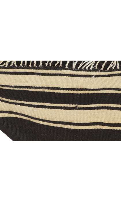 5 x 6 Vintage Turkish Angora Wool Kilim Rug 53849