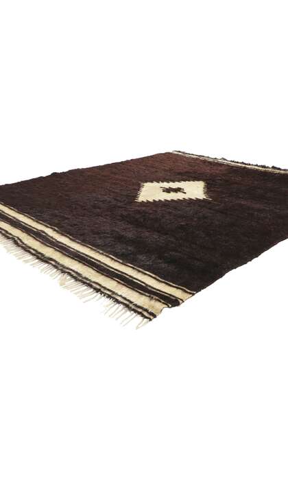 5 x 6 Vintage Turkish Angora Wool Kilim Rug 53849
