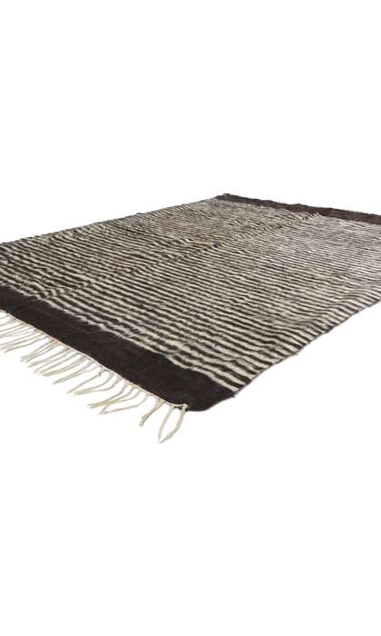 5 x 6 Vintage Turkish Angora Wool Kilim Rug 53860