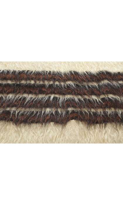5 x 7 Vintage Turkish Angora Wool Kilim Rug 53837