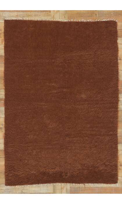 5 x 7 Vintage Turkish Angora Wool Kilim Rug 53840