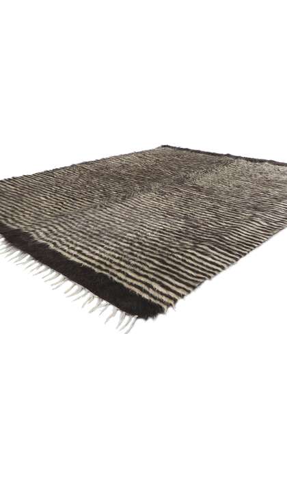 5 x 7 Vintage Turkish Angora Wool Kilim Rug 53847