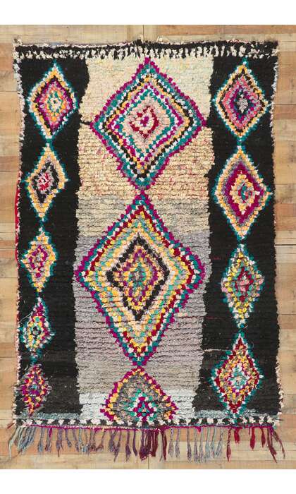 5 x 8 Vintage Moroccan Rug 78393
