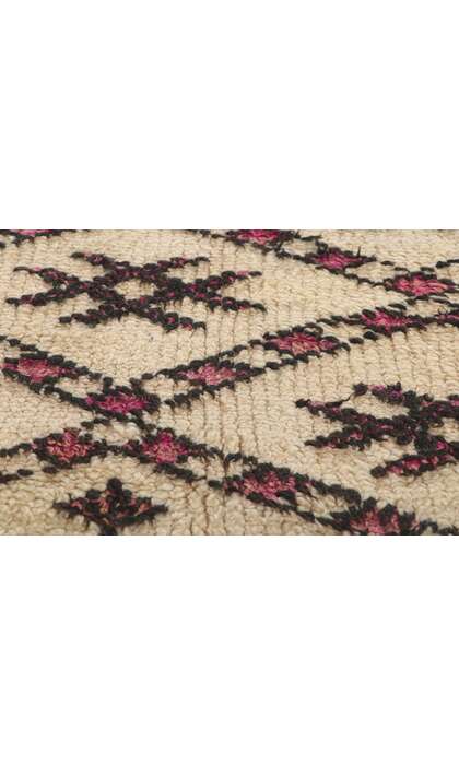 6 x 10 Vintage Moroccan Beni Ourain Rug 78366