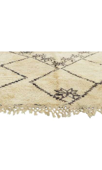 6 x 10 Vintage Moroccan Beni Ourain Rug 78369
