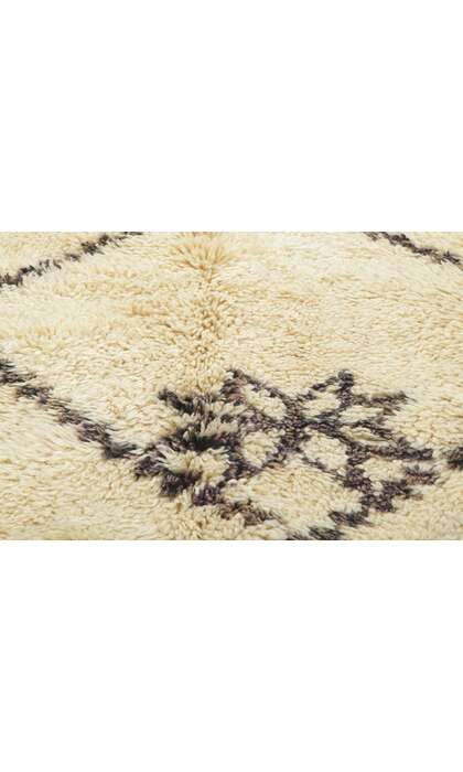 6 x 10 Vintage Moroccan Beni Ourain Rug 78369