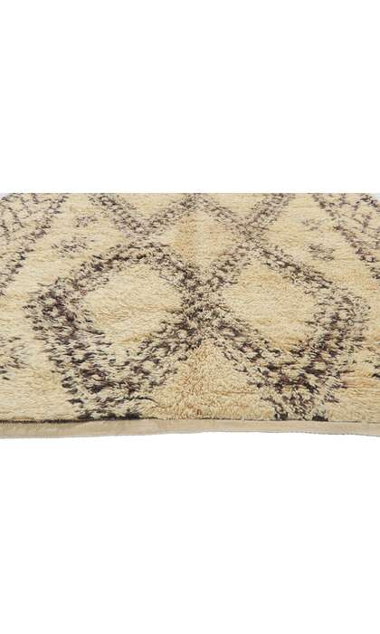 6 x 10 Vintage Moroccan Beni Ourain Rug 78373