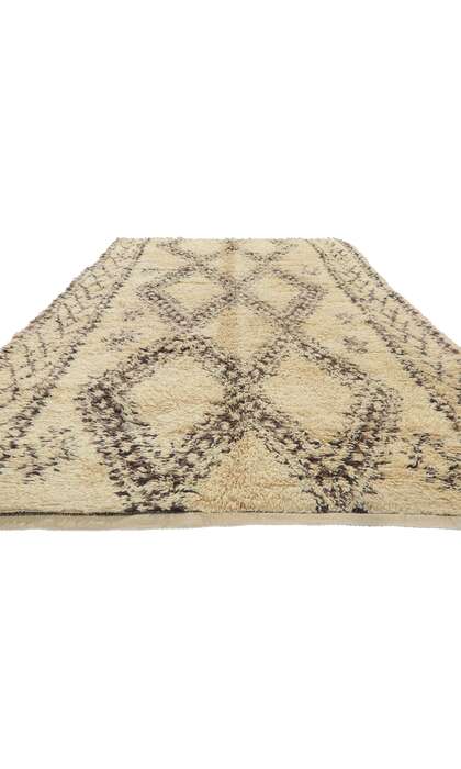 6 x 10 Vintage Moroccan Beni Ourain Rug 78373