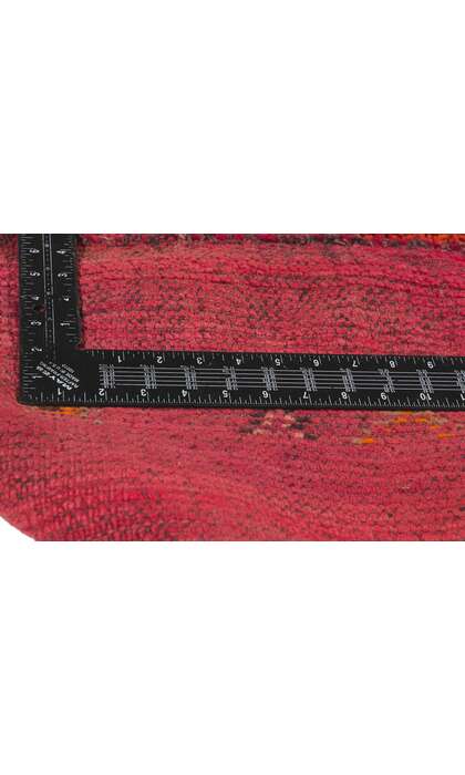 6 x 11 Vintage Red Beni Mrirt Moroccan Rug 78363