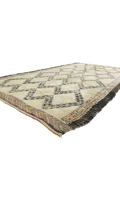 6 x 11 Vintage Moroccan Beni Ourain Rug 78372