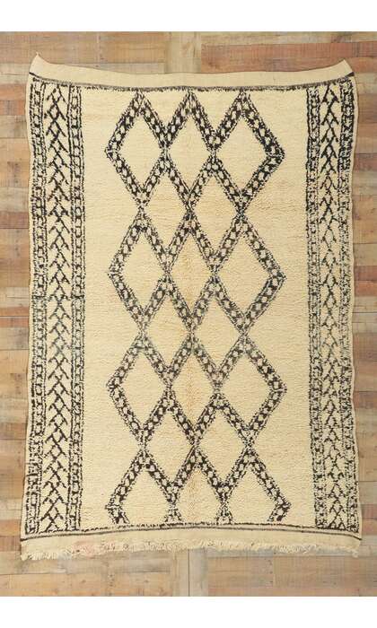 6 x 8 Vintage Moroccan Rug 78396