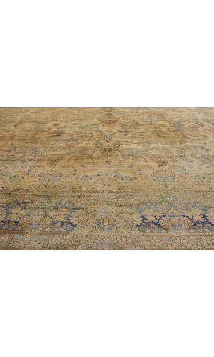 12 x 18 Late 19th Century Antique Persian Kerman Rug 73654