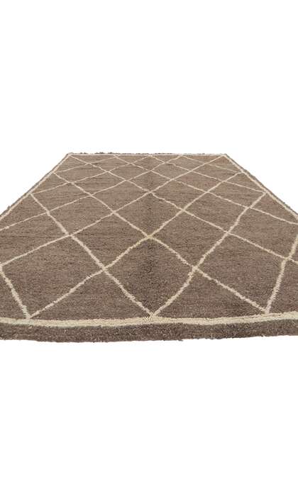 7 x 10 Vintage Moroccan Beni Ourain Rug 78368