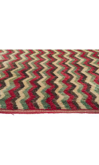7 x 10 Vintage Moroccan Beni Ourain Rug 78375