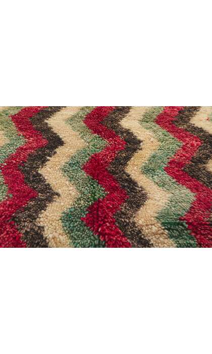 7 x 10 Vintage Moroccan Beni Ourain Rug 78375