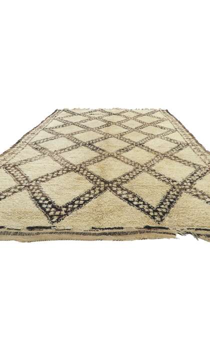 7 x 11 Vintage Moroccan Beni Ourain Rug 78374