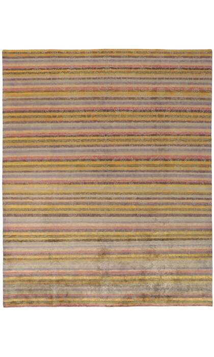 8 x 10 Transitional Striped Area Rug 30227