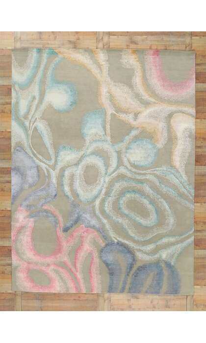 9 x 12 Contemporary Abstract Rug 30866