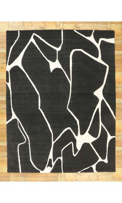 9 x 12 Contemporary Abstract Rug 30877