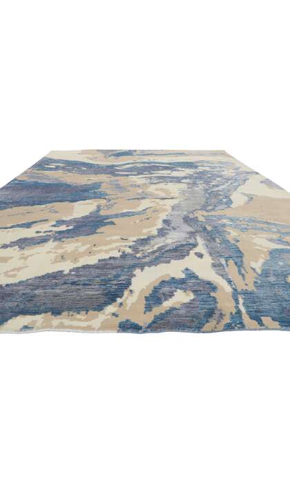 9 x 12 Contemporary Abstract Rug 30879