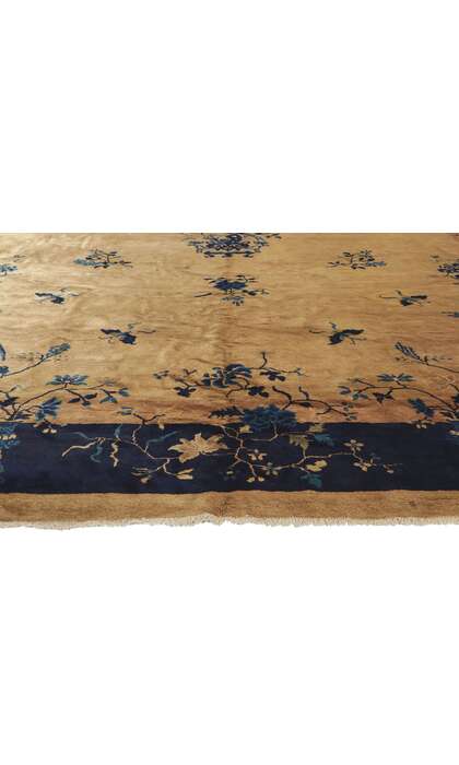 11 x 14 Antique Chinese Peking Rug 72180