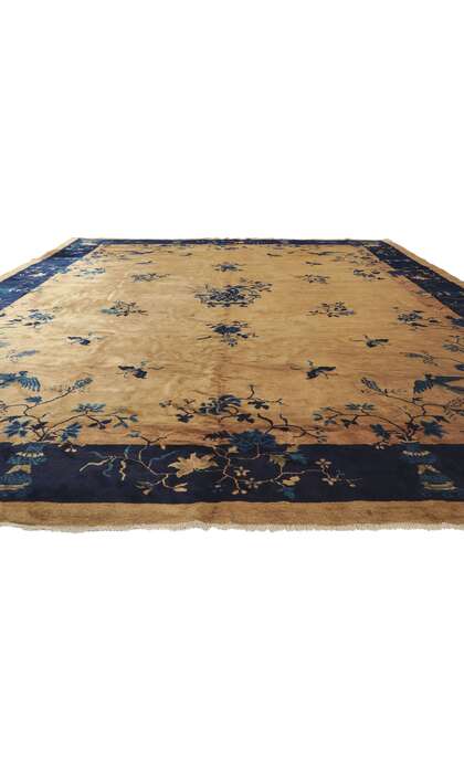 11 x 14 Antique Chinese Peking Rug 72180