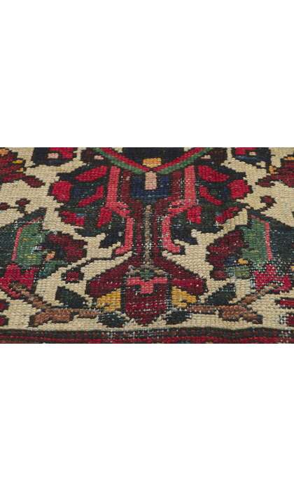 11 x 14 Antique Persian Bakhtiari Rug 61194