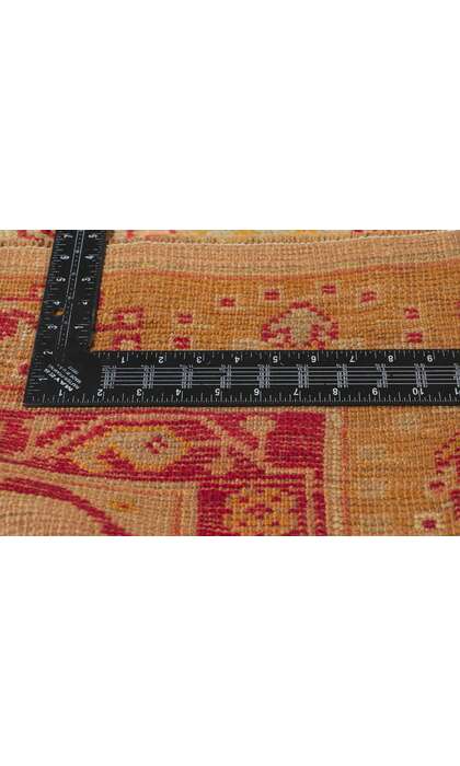 13 x 16 Antique Turkish Oushak Rug 76888