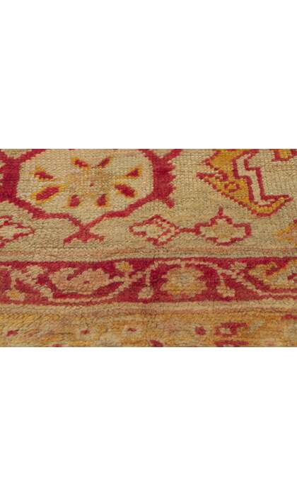 13 x 16 Antique Turkish Oushak Rug 76888