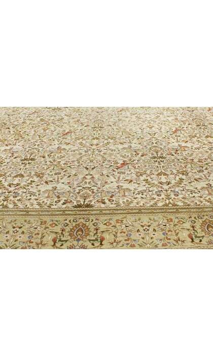 15 x 22 Vintage Persian Tabriz Rug 76680