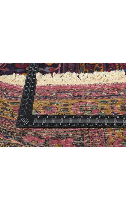 15 x 24 Antique Persian Mashhad Rug 78355