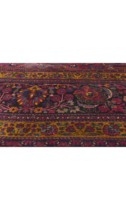 15 x 24 Antique Persian Mashhad Rug 78355