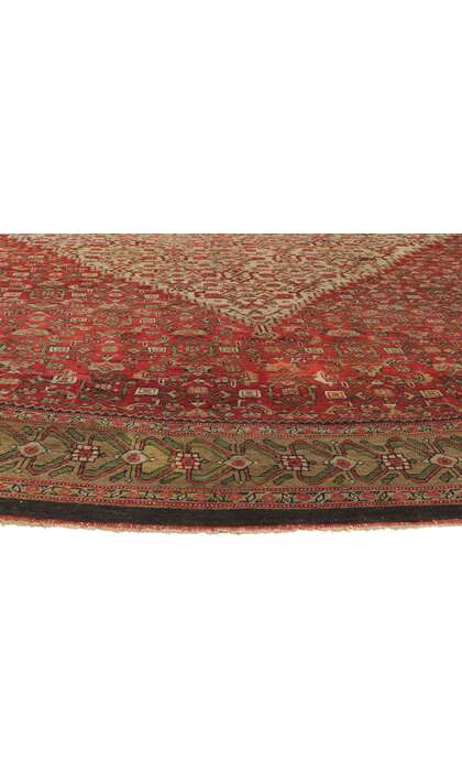 17 x 17 Antique Persian Sultanabad Rug 53828