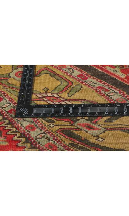 17 x 17 Antique Persian Sultanabad Rug 53828