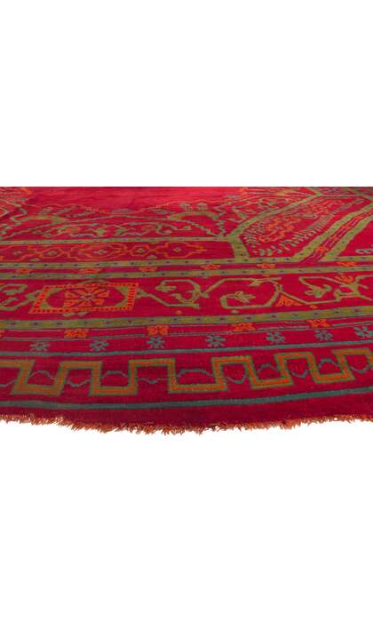 20 x 26 Antique Turkish Oushak Rug 78305