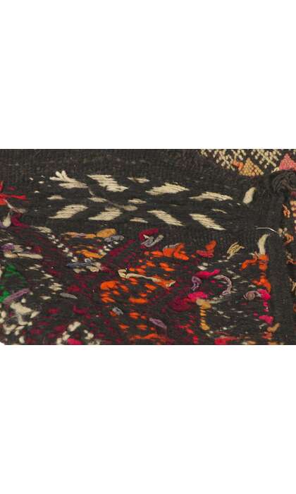 2 x 16 Vintage Zemmour Moroccan Kilim Runner 21715