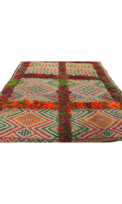 3 x 14 Vintage Zemmour Moroccan Kilim Runner 21708