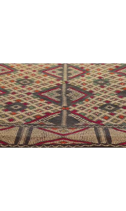 3 x 17 Vintage Zemmour Moroccan Kilim Runner 21709