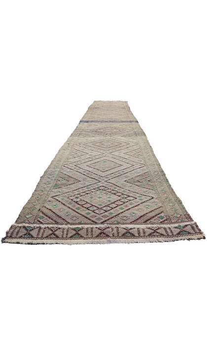 3 x 18 Vintage Zemmour Moroccan Kilim Runner 21717