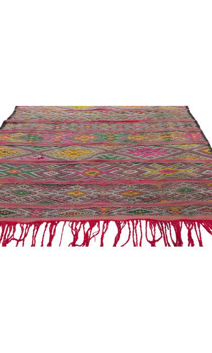 3 x 4 Vintage Moroccan Kilim Rug 78409