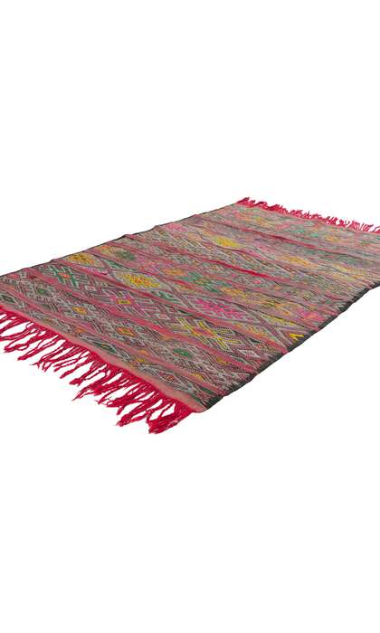 3 x 4 Vintage Moroccan Kilim Rug 78409