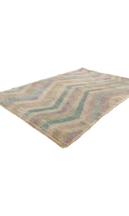 3 x 5 Vintage Pastel Turkish Tulu Rug 50992