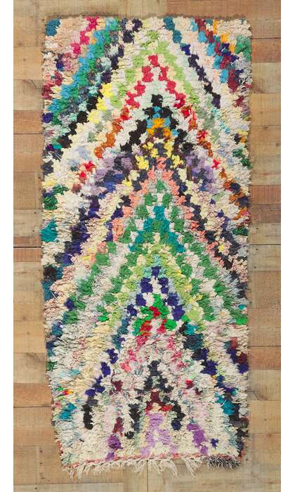 3 x 6 Vintage Moroccan Rug 78407