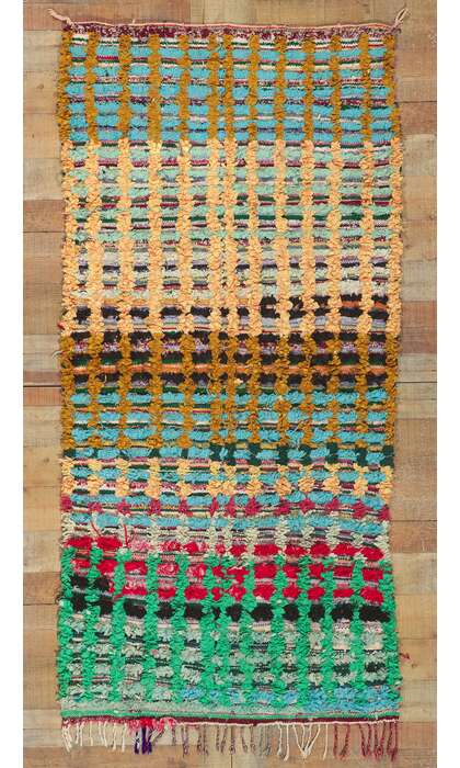 3 x 7 Vintage Moroccan Rug 78402