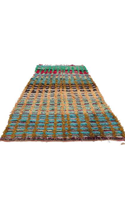 3 x 7 Vintage Moroccan Rug 78402