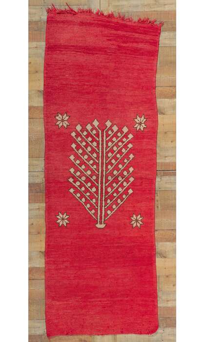 3 x 9 Vintage Moroccan Rug 78405